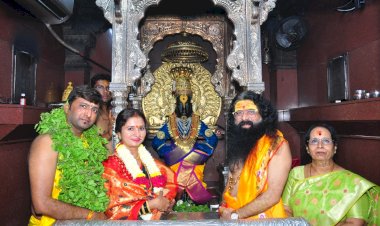 श्री.विठ्ठल रूक्मिणी मातेची प्रक्षाळपुजा