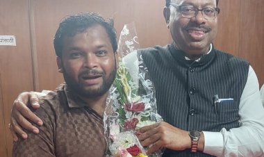 भाजपचे प्रदेशाध्यक्ष बावनकुळे यांनी केले नितीन काळे यांचे अभिनंदन!