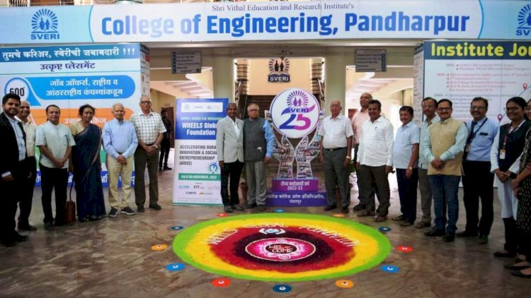 स्वेरीत जागतिक पातळीवरील तज्ञांचे जल्लोषात स्वागत