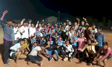 खो-खो स्पर्धेत महासिद्ध विद्यामंदिर व कनिष्ठ महाविद्यालय डोणज संघास विजेतेपद