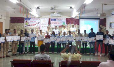 पंढरपूर सिंहगड मध्ये "रस्ता सुरक्षा सप्ताह निमित्त" मार्गदर्शन