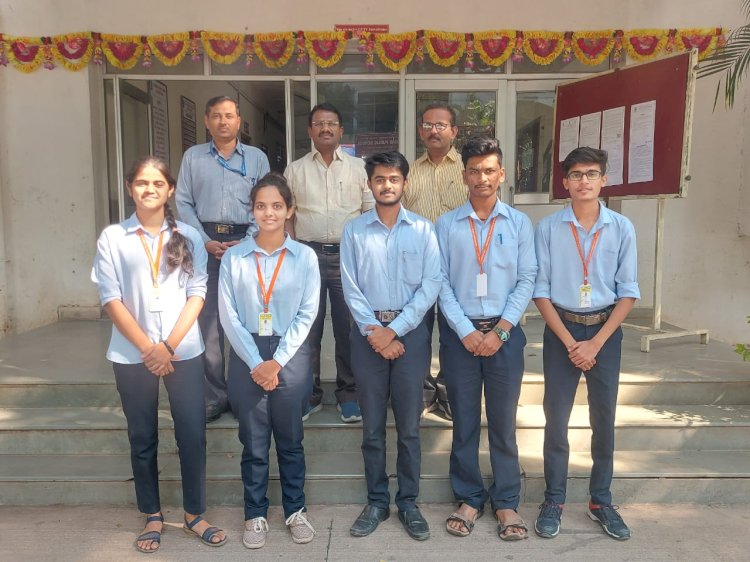 पंढरपूर सिंहगडच्या विद्यार्थ्यांचे गर्जे मराठी ग्लोबल अमृत महोत्सवात यश