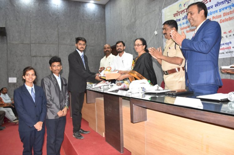 स्टार्टअप याञेत पंढरपूर सिंहगडच्या विद्यार्थ्यांना पारितोषिक