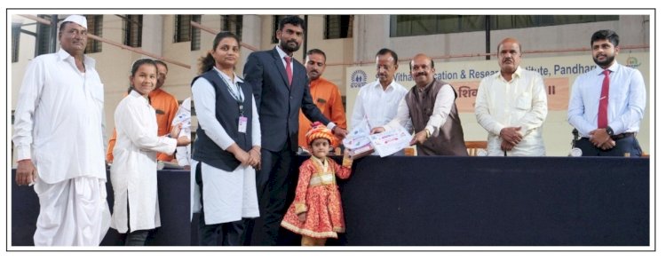 स्वेरीत ‘रंगसंवाद-२०२३’ या स्पर्धेतील विजेत्यांना पारीतोषिक वितरण समारंभ संपन्न