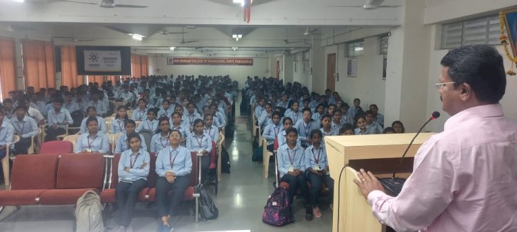 पंढरपूर सिंहगड मध्ये "मराठी राज्यभाषा गौरव दिन" साजरा