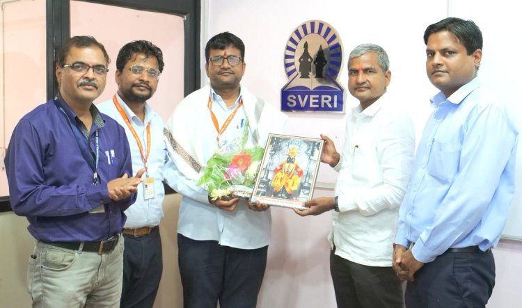 स्वेरीज् कॉलेज ऑफ इंजिनिअरिंगचे प्रा.एम.एम.पवार यांना पीएच.डी.प्राप्त