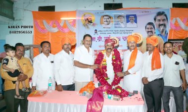 मराठा महासंघाचे जिल्हाध्यक्ष अर्जुन चव्हाण यांच्या वाढदिवस विविध कार्यक्रमांनी साजरा