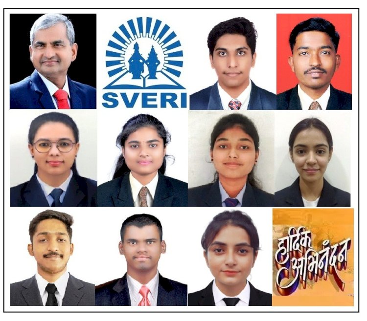स्वेरीच्या नऊ विद्यार्थ्यांची हेक्सावेअर कंपनीत निवड