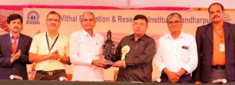 डॉ.रोंगे सर हे तंत्रशिक्षणातील कर्मयोगी - एआरए चे चेअरमन जे.पी.डांग