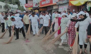 उज्वल भारत देशाच्या परिवर्तनशील प्रतिमेसाठी स्वच्छतेचा जागर अभियान गरजेचे - युवक नेते सोमनाथ आवताडे 