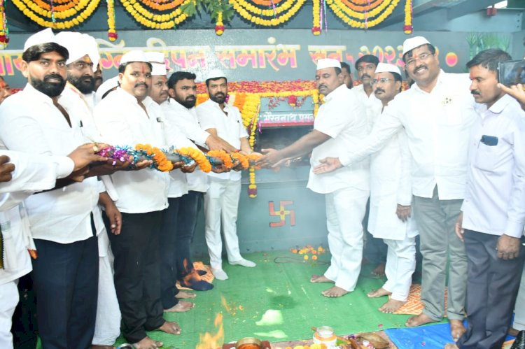 आवताडे शुगर यंदा साडेपाच लाख मे.टन उसाचे गाळप करणार - आ समाधान आवताडे