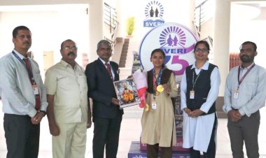 स्वेरीच्या नम्रता घुले यांना गोल्ड मेडल क्रीडाभारती तर्फे आयोजिलेल्या स्पर्धेत घवघवीत यश