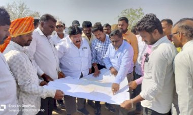 नरोटेवाडी पाणी प्रश्नासाठी राजू खरेंच्या हालचाली