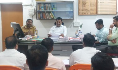 माघवारी कालावधीत शहरात पाणी पुरवठ्याचे योग्य नियोजन करावे - प्रांताधिकारी बी.आर माळी