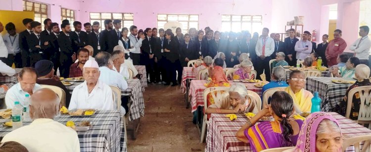 'व्हॅलेंटाईन डे’ ला फाटा देत स्वेरीने साजरा केला ‘रोटी डे’