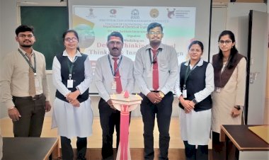 स्वेरीमध्ये ‘डिझाईन थिंकिंग, क्रीटीकल थिंकिंग अँड इनोव्हेशन डिझाइन’ या विषयावर कार्यशाळा संपन्न