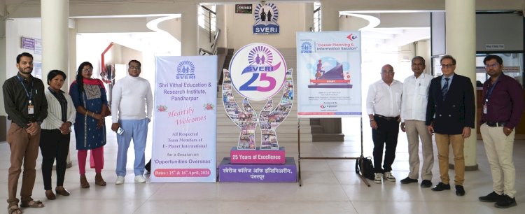 स्वेरीमध्ये ‘परदेशातील शिक्षणाच्या संधी’ या विषयावर मार्गदर्शन सत्र संपन्न