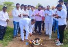 कोर्टी येथे रस्त्यांच्या कामांचा प्रारंभ ; सोलापूर लोकसभा शिवसेना संपर्कप्रमुख तथा डीपीडीसी सदस्य महेश साठे यांच्या हस्ते
