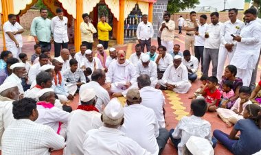 मा.आम.दिपकआबा साळुंखे पाटील यांच्या गावभेट आणि जनसंवाद दौऱ्याला अभूतपूर्व प्रतिसाद 