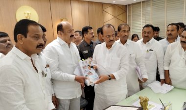 कल्याणराव काळे यांच्या आमदारकीसाठी उपमुख्यमंत्री अजित पवार यांना भेटले आमदार