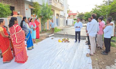 लक्ष्मी टाकळी परिसरात विकास कामांच्या भूमिपूजनाचा धुमधडाका 