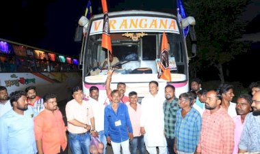 पंढरीतून हजारो बौद्ध बांधवांना घेऊन मनसेची धम्म यात्रा नागपूरकडे रवाना