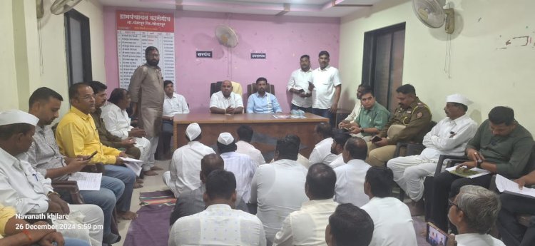 कासेगावात यल्लमा देवी यात्रेनिमित्त जय्यत तयारी ; आ.समाधान आवताडे यांनी यात्रेसाठी तयारीचा घेतला आढावा