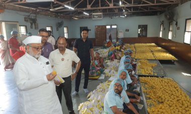 माघी यात्रेसाठी पाच लाख बुंदी लाडू प्रसादाची निर्मिती - मंदिर समितीचे सहअध्यक्ष गहिनीनाथ महाराज औसेकर यांनी दिली माहिती