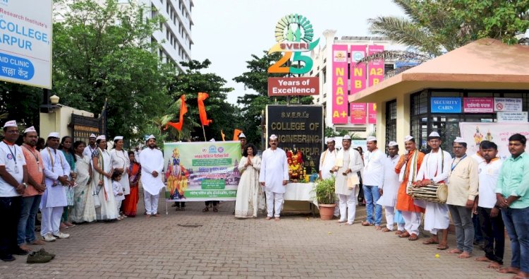 स्वेरी तर्फे ‘डिजिटल डिटॉक्स डे दिंडी २०२५’चे यशस्वी आयोजन