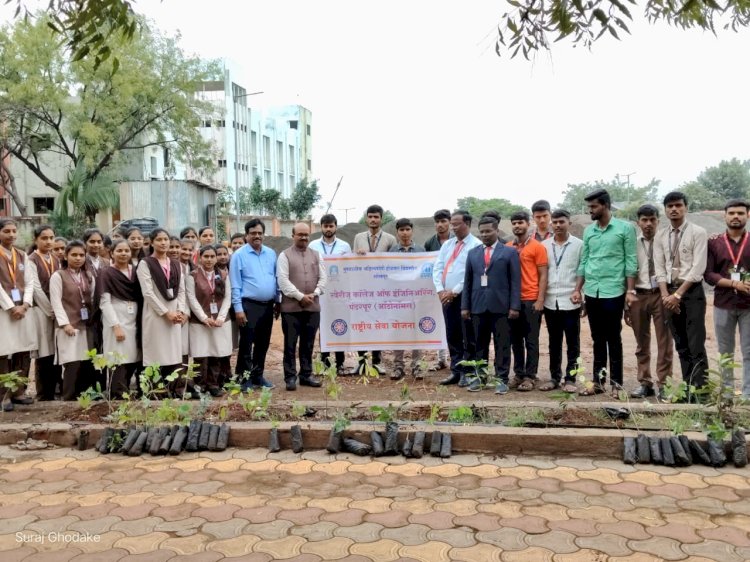 स्वेरीज् कॉलेज ऑफ इंजिनिअरिंगमध्ये वृक्षलागवड मोहीम संपन्न
