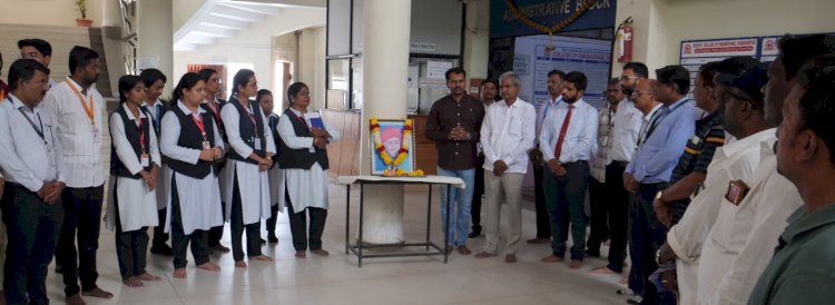 स्वेरीत महात्मा फुले यांची १९९ वी जयंती साजरी