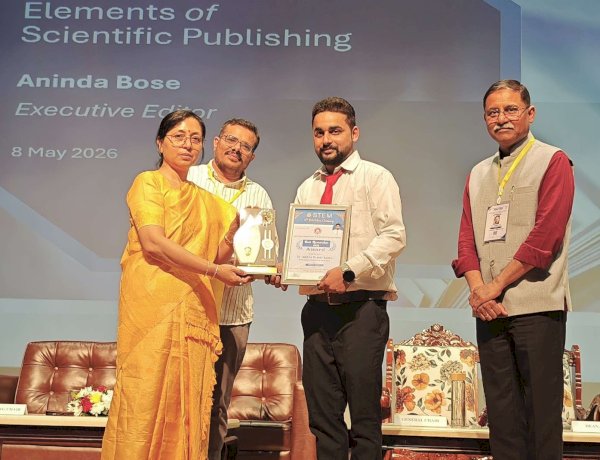 स्वेरीच्या प्राध्यापकाचा ईशान्येत डंका !! स्वेरीचे डॉ.आदित्यकुमार अंशु हे ‘उत्कृष्ठ संशोधक पुरस्कार २०२६’ने सन्मानित