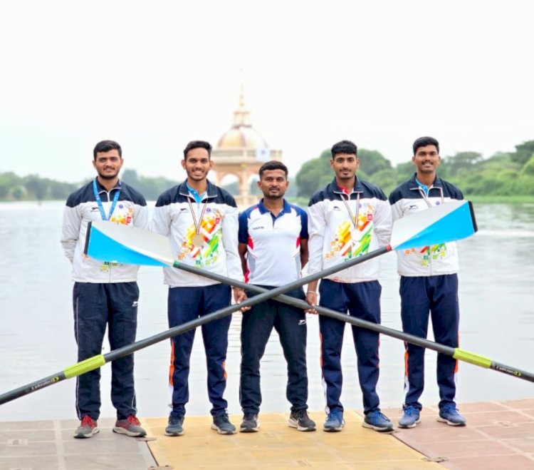 डाॅ.विश्वनाथ कराड एमआयटी क्रीडा अकादमीच्या खेळाडूंना रौप्यपदक