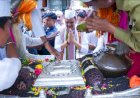 मुख्यमंत्री देवेंद्र फडणवीस यांचे श्री संत तुकाराम महाराज व श्री ज्ञानेश्वर महाराज पादुकांचे दर्शन
