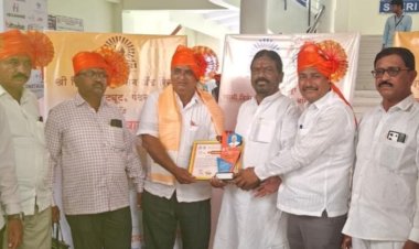 रविंद्र पवार सर आणि विकास घागरे सर "ज्ञानियात्री" पुरस्काराने सन्मानित
