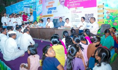देवडेत आ.अभिजित पाटील यांचा ‘मुक्काम’; शेतकरी, वीज, रस्ते, पाणी प्रश्नांवर थेट चर्चा