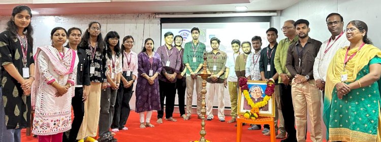 स्वेरीमध्ये ‘ईलाइट क्लब २०२६’चे उदघाटन व ‘राष्ट्रीय अंतराळ दिन’ उत्साहात साजरा