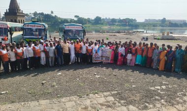 चंद्रभागा वाळवंट स्वच्छता अभियान उत्साहात संपन्न ; स्वच्छता अभियानातून 18 टन कचरा संकलित