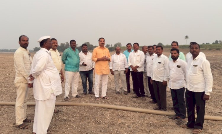 भीमा नदीला पाणी सोडण्याबाबत पालकमंत्र्यांकडे आग्रही मागणी - रणजितसिंह शिंदे 