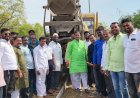 पंढरीत मुस्लिम कब्रस्तानमधील रस्त्यांचे "मनसे" कडून काँक्रिटीकरण.