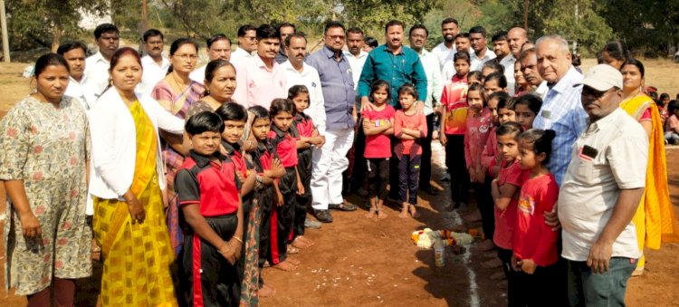 वाखरी केंद्राच्या क्रीडा स्पर्धा उत्साहाने संपन्न