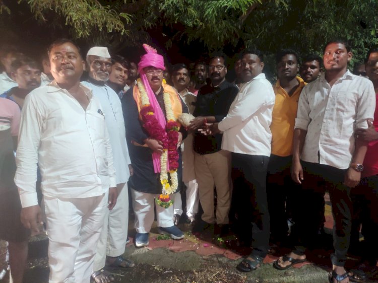 मोहोळ विधानसभा मतदारसंघातील गावांमध्ये उद्योजक राजू खरे यांचा झंझावाती दौरा !