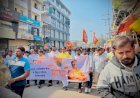 पंढरपूर नगरपालिकेवर धडकला मनसेचा भव्य मोर्चा