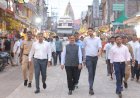 वाखरी पालखी तळ, भक्ती सागर, वाळवंट,पत्रा शेडची विभागीय आयुक्त चंद्रकांत पुलकुंडवार यांच्याकडून पाहणी