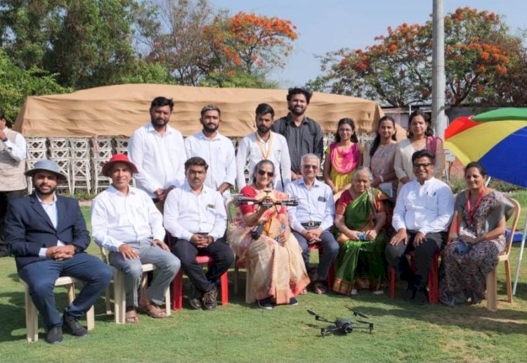 स्वेरीत विख्यात अणू शास्त्रज्ञ डॉ.अनिल काकोडकर यांच्या हस्ते ‘ड्रोन लॅब’चे उदघाटन