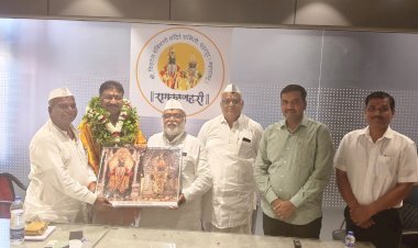 रयत शिक्षण संस्थेच्या मध्य विभाग (सातारा) विभागीय समन्वय समिती सदस्यपदी संभाजी शिंदे यांची निवड; श्री विठ्ठल-रुक्मिणी मंदिर समितीतर्फे सत्कार