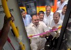 आषाढी यात्रेच्या पार्श्वभूमीवर पंढरपूर आगारात पाच नवीन 'राजमाता जिजाऊ' बस दाखल