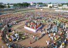 पंढरपुरात चार हजार सायकल स्वारांची निघाली दिंडी ; सायकल दिंडीने वारकरी परंपरेप्रमाणे केली नगर प्रदक्षिणा