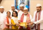 श्री विठ्ठल रुक्मिणी मंदिरास सुमारे ५६.५९ लाख रुपयांच्या सोने पादुकांचे दान