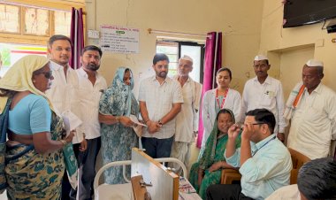 मोतीबिंदूमुक्त पंढरपूर तालुक्यासाठी यंदा दहा हजारापर्यंत नेत्र शस्त्रक्रिया - प्रणव परिचारक. 